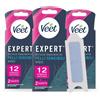 Expert Strisce Depilatorie Viso, Ceretta per Pelli Sensibili Con Olio Di Mandorl