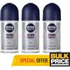 Nivea Men Silver Protect Deodorante Roll-On Protezione Antibatterica 50ml Con...