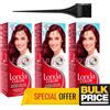 Londa 6/45 Rosso Granato Copertura Completa Grigio Colore Capelli Crema Lunga...