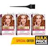 L'Oréal Paris Excellence Creme L'Oreal Excellence 7.43 crema color capelli biondo rame riflessi caldi confez...