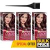 Garnier Color Sensation 4.15 Icy Chestnut Hair Color Cream Medium Brown Confe...