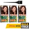 Garnier Color Naturals 5,25 Mogano Chiaro Marrone Colore Capelli Grigio Coper...