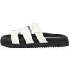 Steve Madden Missile Sandali Donna In Raso Basse 42 Taupe Scamosciato Logo