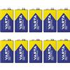 Varta Industrial Pro 9V 6LR61 Batterie alcaline, 10 pezzi