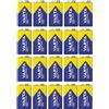Varta Industrial Pro Batterie alcaline 9V 580mAh 20 pezzi