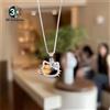 Collana Hello Kitty Kawaii Sanrio Elegante Ciondolo Donna Regalo Anime