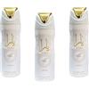 Lattafa 3pz Lattafa Yara Moi deodorante profumato spray donna 200ml