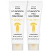 REPUBBLICA DELLA NATURA NATURE REPUBLIC UV Cut Baobab Foundation Free Sun Cream 40 ml * 2EA