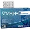 Agocap Vitamina B Complex Alto Dosaggio 160 microcompresse di Vitamina B PABA