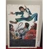Mario FERRARI ORIGINAL ART Bozzetto Originale Locandina film KUNG FU 1976