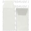 BUSTE BUSTINA IN PVC TRASPARENTE PER MEDAGLIE CON NASTRO - 50 PEZZI