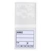BMP] BUSTINE DOPPIE PER MONETE MISURA 2,8 X 2,8 CM. CON SEGNAPREZZO (50 PEZZI)