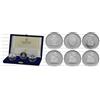 REPUBBLICA ITALIANA - TRITTICO 1988 UNIVERSITà DI BOLOGNA _ SILVER ARGENTO PROOF