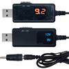 KVS-910V ADATTATORE BOOSTER STEP-UP USB DA 5V a 9V-12V ELEVATORE DI TENSIONE+JACK 5,5MM