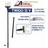 SCUOTITORE ELETTRICO TWIGO 12 VOLT BRUSH MOTOR CON ASTA TELESCOPICA - AIMA
