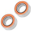 ISSCX 2PCS Stainless Steel Bearing SMR137C-2OS 7*13*4mm P0 High Precision