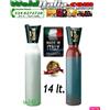 BOMBOLE OSSIGENO E ACETILENE X SALDATURA OSSIACETILENICA DA 14 LT. PIENE