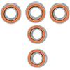 ISSCX 5PCS Stainless Steel Bearing SMR117C-2OS 7*11*3mm P0 Low Friction