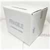 Scatole da spedizione in cartone bianco doppia onda latte olio e pet da 5 lt