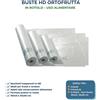 CiaoJoe Rotoli Shopper Buste Hd Trasparenti Ortofrutta Macelleria 25X35 30X45 35X50