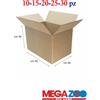 Megazoo Scatoloni 40x30x30 cm Scatole di Cartone a Onda singola