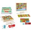 Gioco Pesca Magnetico in Legno 36 Mesi+ Montessori Educativo Bambini Numeri dfh