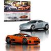 Hot Wheels Premium Jaguar CX75 set da 2 veicoli Car Culture in scala 1.64 con