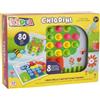 Chiodini 80 Pezzi Colorati Gioco Giocattolo Bambini Bimbi Intelligenza sar