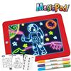 Magic Pad Lavagna Magica Luminosa Con Pennarelli Stencil Bambini Gioco cir