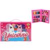 Unicorno Valigetta Con Pastelli Pennarelli Colori Bambini 86 Pezzi sar