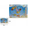 Gioco Della Pesca In Legno Colorato Canna Pesci Bambini Giocattolo dfh