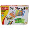 Set Stencil 27 Pezzi Giocattolo Gioco Bambini sar