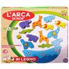 L'Arca Di Noè In Legno Gioco Giocattolo Bambini sar