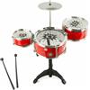 Rock Party Batteria Musicale 4 Pezzi Gioco Giocattolo Bambini sar