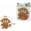 Scimmietta Con Calamita In Legno Gioco Giocattolo Bambini dfh