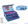 Disney Stitch Set Valigetta Con Pastelli Pennarelli Colori Bambini 41 Pezzi sar
