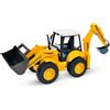 ADRIATIC TRATTORE RUSPA DUPLO TERNA IN BOX GIOCATTOLO ITALIANO PRO WORK NERO/GIALLO 42H20