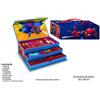 Spider-Man Set Valigetta Con Pastelli Pennarelli Colori Bambini 41 Pezzi sar
