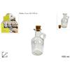 Set 12 Pezzi Bottiglia Olio Aceto Vetro Con Tappo Sughero Oliera 100ml hmj