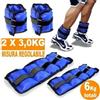 PESI PER CAVIGLIE E POLSI SPORT FITNESS CAVIGLIERE 1KG, 2KG, 3KG, 4KG, 5KG, 6KG.