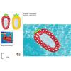 Materassino Gonfiabile Lounge Fragola 178cm Mare Piscina Estate dfh