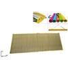 Stuoia Per Spiaggia Mare 70x180Cm In Paglia E Alluminio Avvolgibile dfh