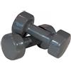 Coppia Di Manubri In Vinile Da 8Kg Ognuno Manubri Pesi Palestra Fitness dfh
