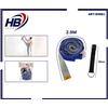 HB SPORT Banda Elastica con Ancora a Porta Yoga Pilates Stretching 2.9M dfh