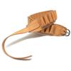 Delfiero Cartuccera Cuoio Vacchetta Naturale Calibro 12 25 Celle Made in Italy Caccia