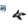Gonfiabile Bambini Mare Animale Cavalcabile Piscina Orca 203x102cm dfh