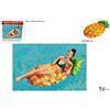 Materassino Materasso Gonfiabile Ananas 174x96cm Estate Mare Piscina dfh