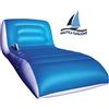 Beach Art Poltrona GONFIABILE per mare piscina relax prendisole mod. "SPARGI" Anatomica