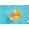Canottino Gonfiabile Volpe Con Copertura Bambini Mare Piscina Estate dfh