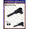 Colmic SPA Connettore orizzontale Colmic porta nassa 15cm ø36mm + adattatori ø25-30m